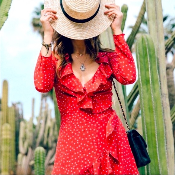 Lovers + Friends Dresses & Skirts - Lovers + Friends Red Star Romper Dress - NWOT ♥️